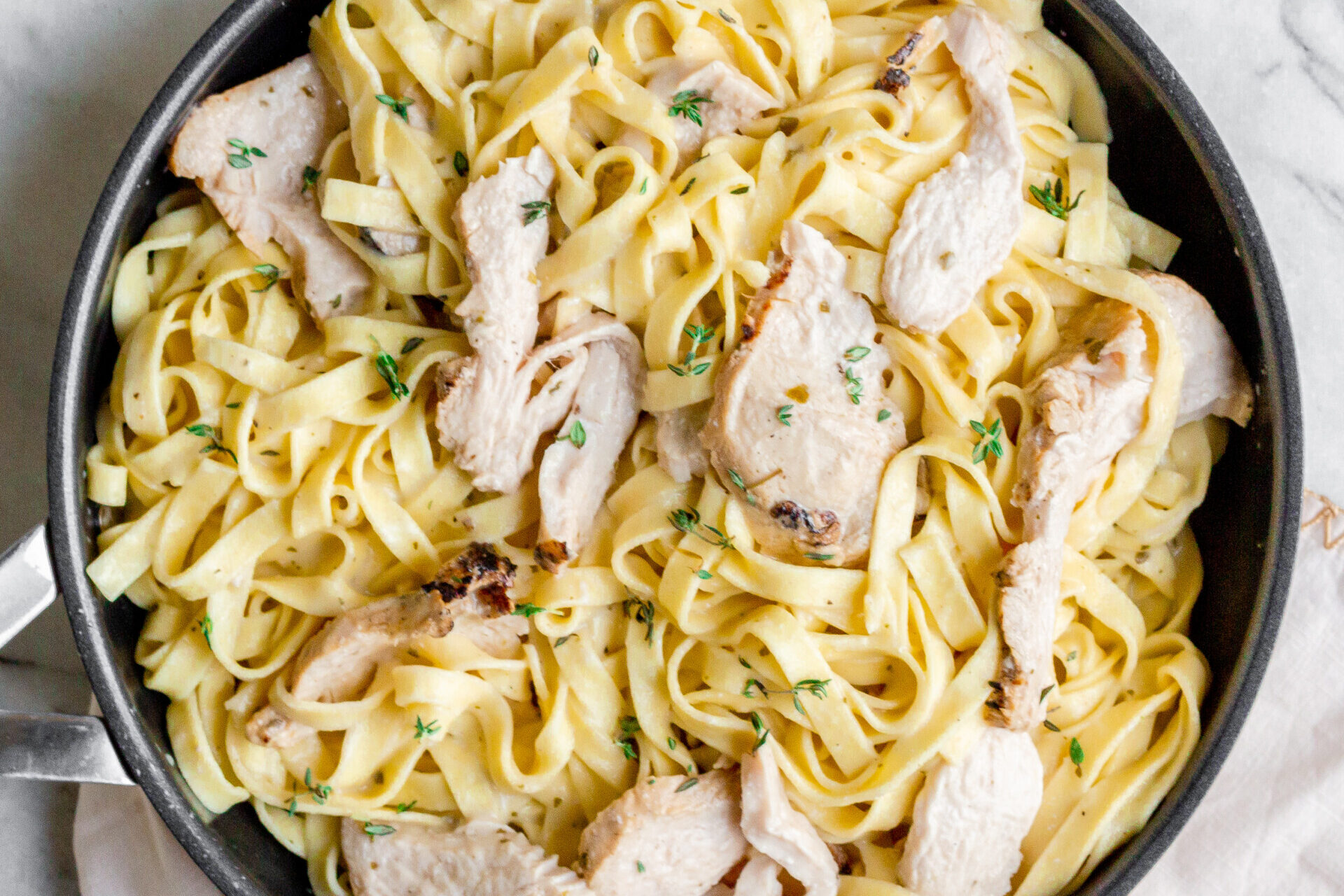 Chicken Fettuccini Alfredo