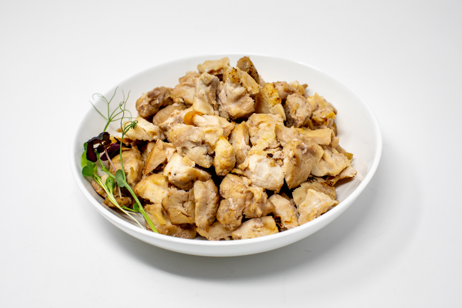 Seared Diced Chicken