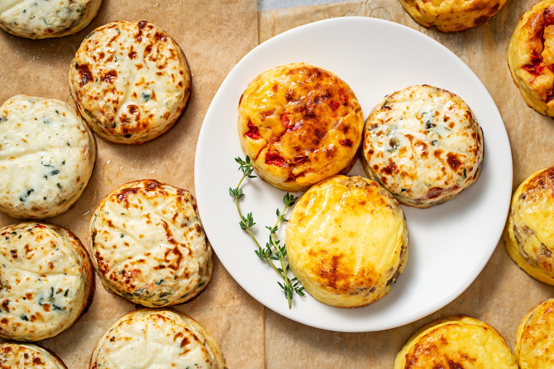Egg Bites with Spinach